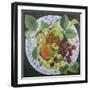 Apples and Grapes-Jennifer Abbott-Framed Giclee Print