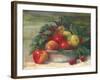 Apples and Holly-Carol Rowan-Framed Art Print