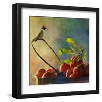 Apples and Hummer-Chris Vest-Framed Art Print