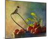 Apples and Hummer-Chris Vest-Mounted Art Print