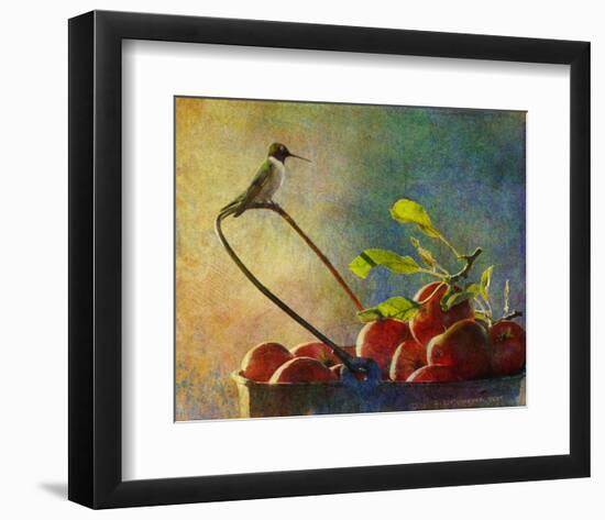 Apples and Hummer-Chris Vest-Framed Art Print