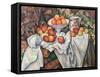 Apples and Oranges, 1895-1900-Paul Cézanne-Framed Stretched Canvas