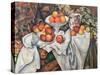 Apples and Oranges, 1895-1900-Paul Cézanne-Stretched Canvas