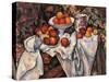 Apples and Oranges-Paul C?zanne-Stretched Canvas