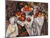 Apples and Oranges-Paul C?zanne-Mounted Giclee Print