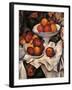 Apples and Oranges-Paul Cézanne-Framed Art Print