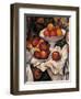 Apples and Oranges-Paul Cézanne-Framed Art Print