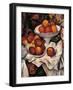 Apples and Oranges-Paul Cézanne-Framed Art Print