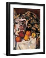 Apples and Oranges-Paul Cézanne-Framed Art Print