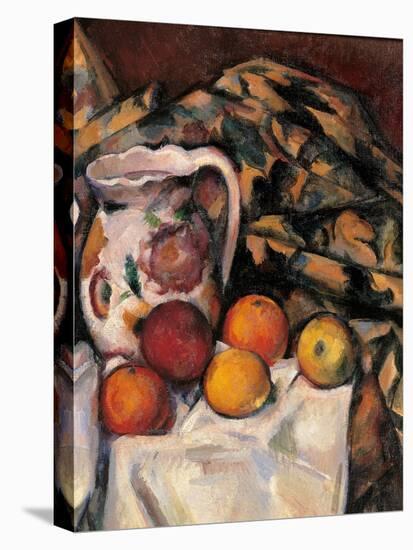 Apples and Oranges-Paul Cézanne-Stretched Canvas