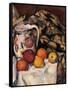 Apples and Oranges-Paul Cézanne-Framed Stretched Canvas