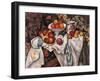 Apples and Oranges-Paul Cézanne-Framed Art Print