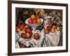 Apples and Oranges-Paul Cézanne-Framed Art Print