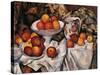 Apples and Oranges-Paul Cézanne-Stretched Canvas