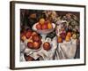 Apples and Oranges-Paul Cézanne-Framed Art Print