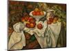 Apples and Oranges-Paul Cézanne-Mounted Giclee Print