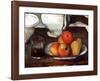 Apples and Pears-Paul Cézanne-Framed Art Print