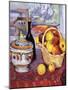 Apples Bottle and Tureen-Paul C?zanne-Mounted Art Print