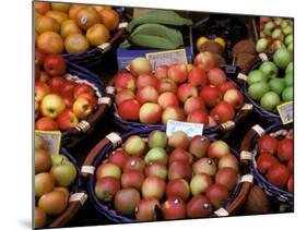 Apples For Sale, Nasch Market, Vienna, Austria-Marilyn Parver-Mounted Photographic Print