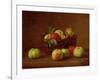 Apples in a Basket and on a Table, 1888-Henri Fantin-Latour-Framed Giclee Print