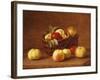 Apples in a Basket on a Table-Henri Fantin-Latour-Framed Giclee Print