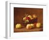 Apples in a Basket on a Table-Henri Fantin-Latour-Framed Giclee Print