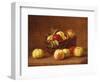 Apples in a Basket on a Table-Henri Fantin-Latour-Framed Premium Giclee Print