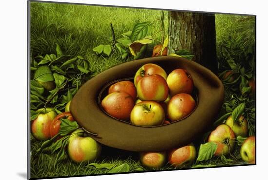 Apples in a Hat-Levi Wells Prentice-Mounted Giclee Print