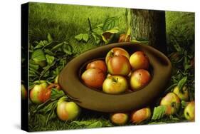 Apples in a Hat-Levi Wells Prentice-Stretched Canvas