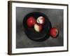 Apples in an Ebony Bowl, 2008-James Gillick-Framed Giclee Print