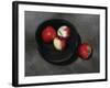 Apples in an Ebony Bowl, 2008-James Gillick-Framed Giclee Print