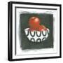 Apples in Bowl-Chariklia Zarris-Framed Art Print