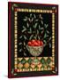 Apples in Dish-Robin Betterley-Stretched Canvas