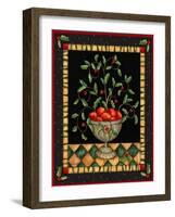 Apples in Dish-Robin Betterley-Framed Giclee Print