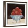 Apples on Brown-Avery Tillmon-Framed Art Print