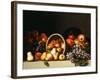 Apples, Pears, Plums and Grapes-Charles Bird King-Framed Giclee Print