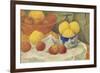 Apples with a Blue Dish, 1922 (Oil on Canvas)-Paul Serusier-Framed Giclee Print