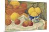 Apples with a Blue Dish, 1922 (Oil on Canvas)-Paul Serusier-Mounted Giclee Print