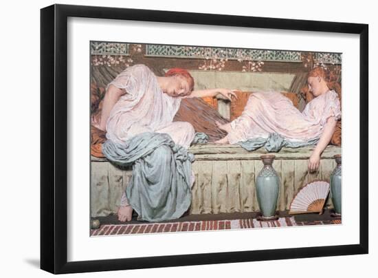 Apples-Albert Joseph Moore-Framed Art Print