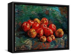 Apples-Vincent van Gogh-Framed Stretched Canvas