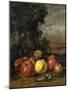 Apples-Gustave Courbet-Mounted Art Print