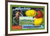 Appleton Brand Apples-null-Framed Premium Giclee Print