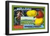 Appleton Brand Apples-null-Framed Art Print