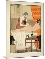Application of White Egyptian Perfume to the Hip, Illustration from 'The Works of Hippocrates' 1934-Joseph Kuhn-Regnier-Mounted Giclee Print