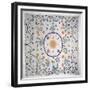 Applique Quilt with Sun, Moon, Stars and the Garden of Eden, from Arkansas, C.1890-American School-Framed Giclee Print