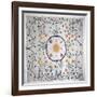 Applique Quilt with Sun, Moon, Stars and the Garden of Eden, from Arkansas, C.1890-American School-Framed Giclee Print