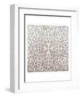 Applique-Mali Nave-Framed Art Print