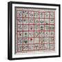 Appliqued Cotton Quilt Coverlet, Probably New York, Dated January 15th, 1859-null-Framed Giclee Print