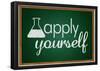 Apply Yourself-null-Framed Poster