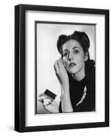 Applying Mascara 1940s-null-Framed Premium Photographic Print